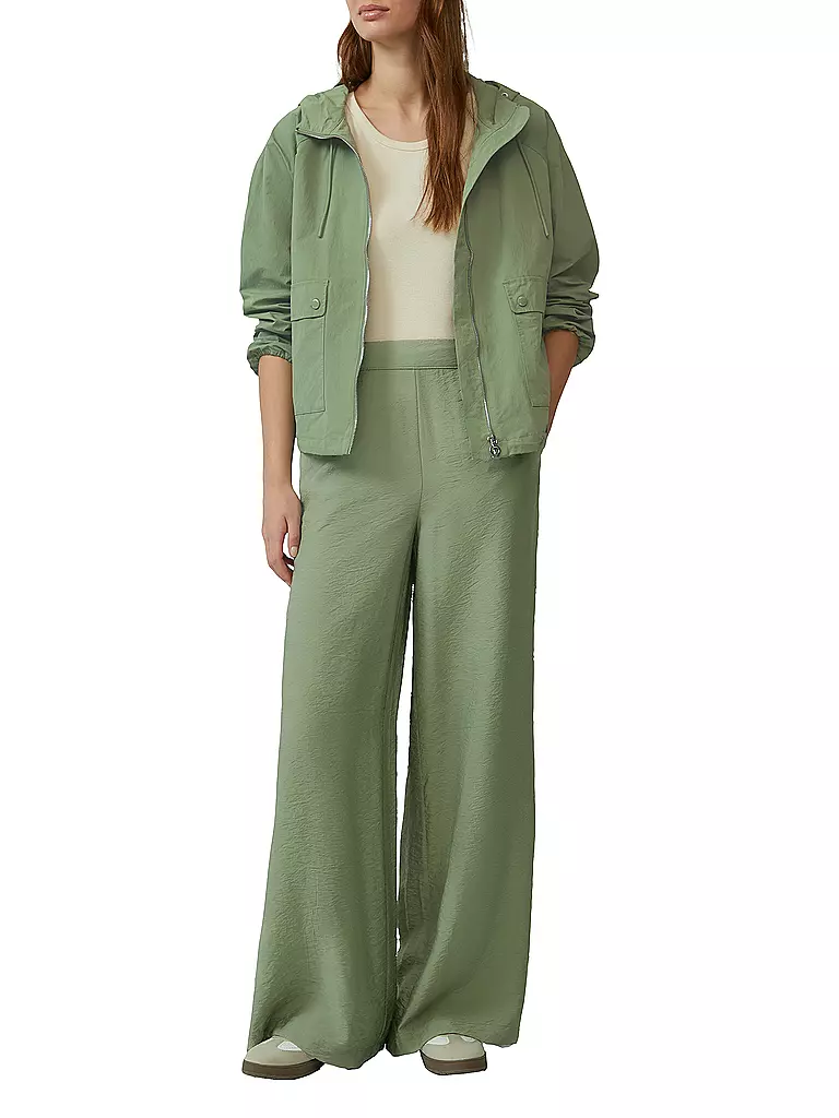 S.OLIVER | Hose Wide Leg | dunkelblau