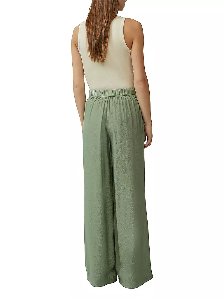 S.OLIVER | Hose Wide Leg | dunkelblau