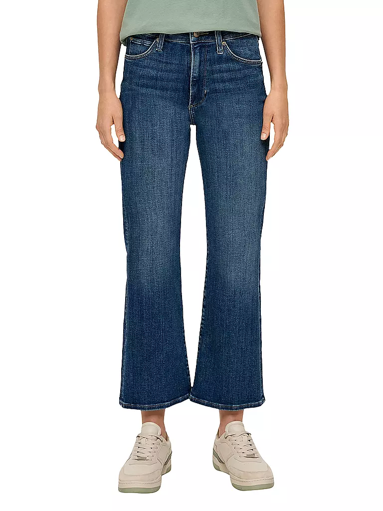 S.OLIVER | Jeans Bootcut Fit 7/8 | blau
