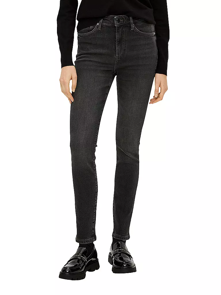 S.OLIVER | Jeans Skinny Fit IZABELL | schwarz