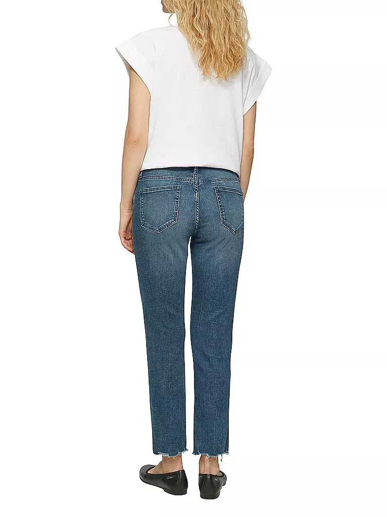 S.OLIVER | Jeans Slim Fit 7/8 | dunkelblau