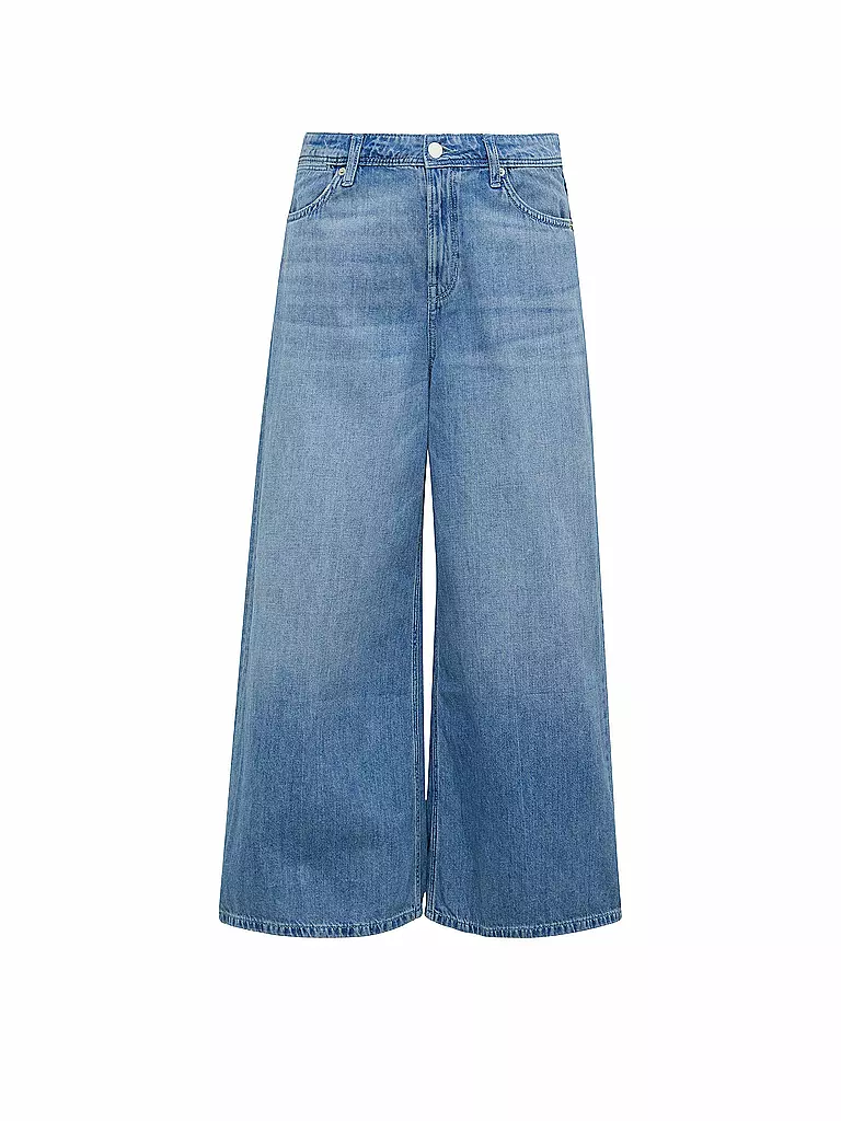 S.OLIVER | Jeans Wide Leg 7/8 | blau