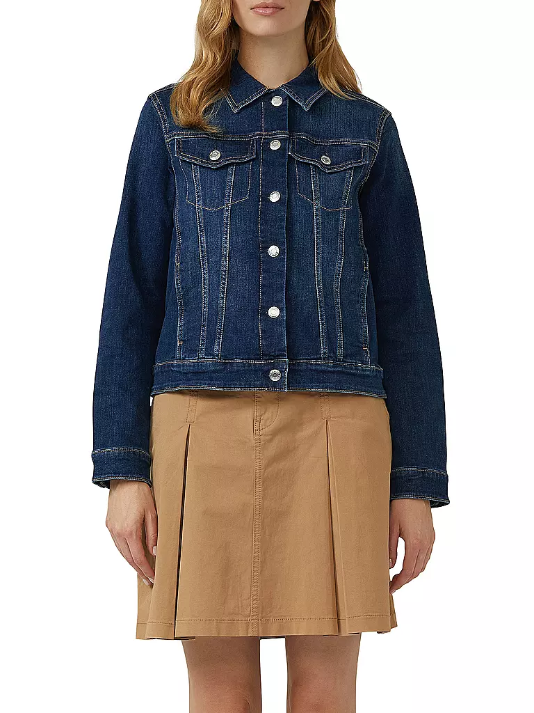 S.OLIVER | Jeansjacke  | dunkelblau
