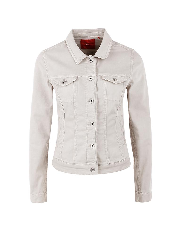 S Oliver Jeansjacke Beige 34