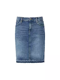 S.OLIVER | Jeansrock  | blau