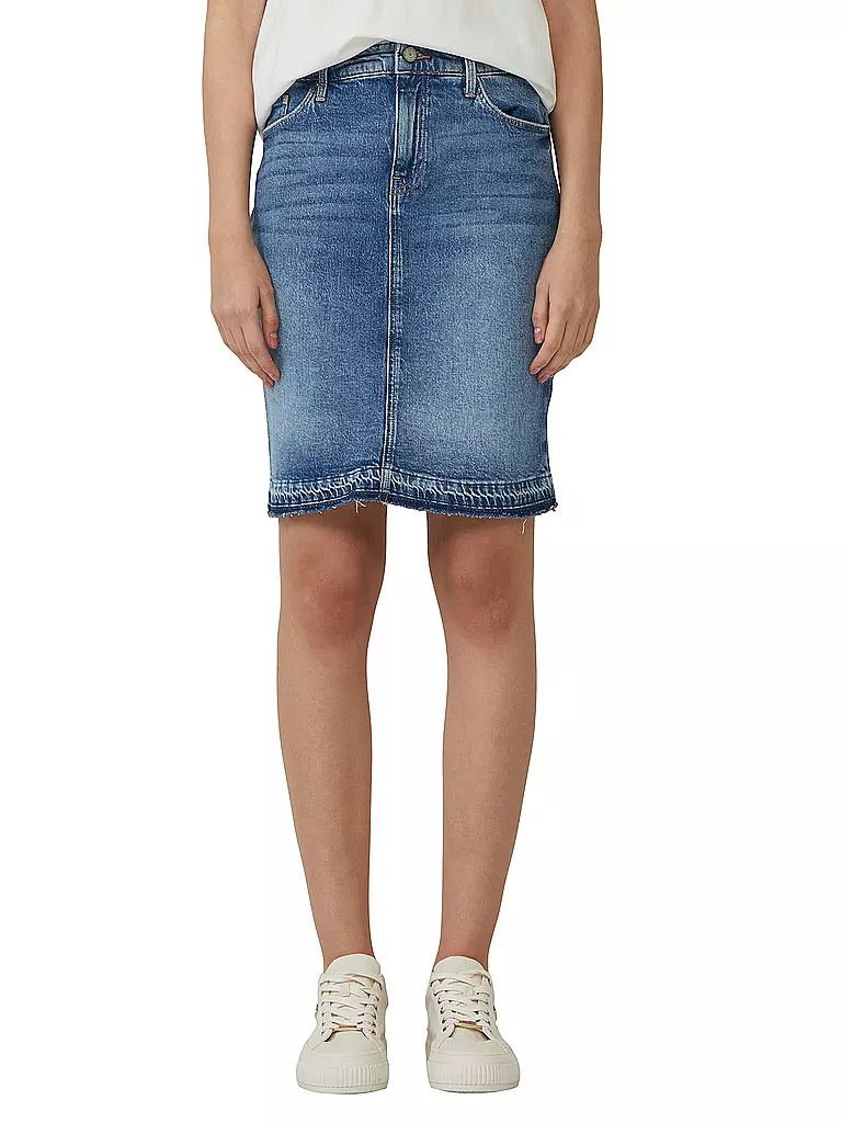 S.OLIVER | Jeansrock | blau