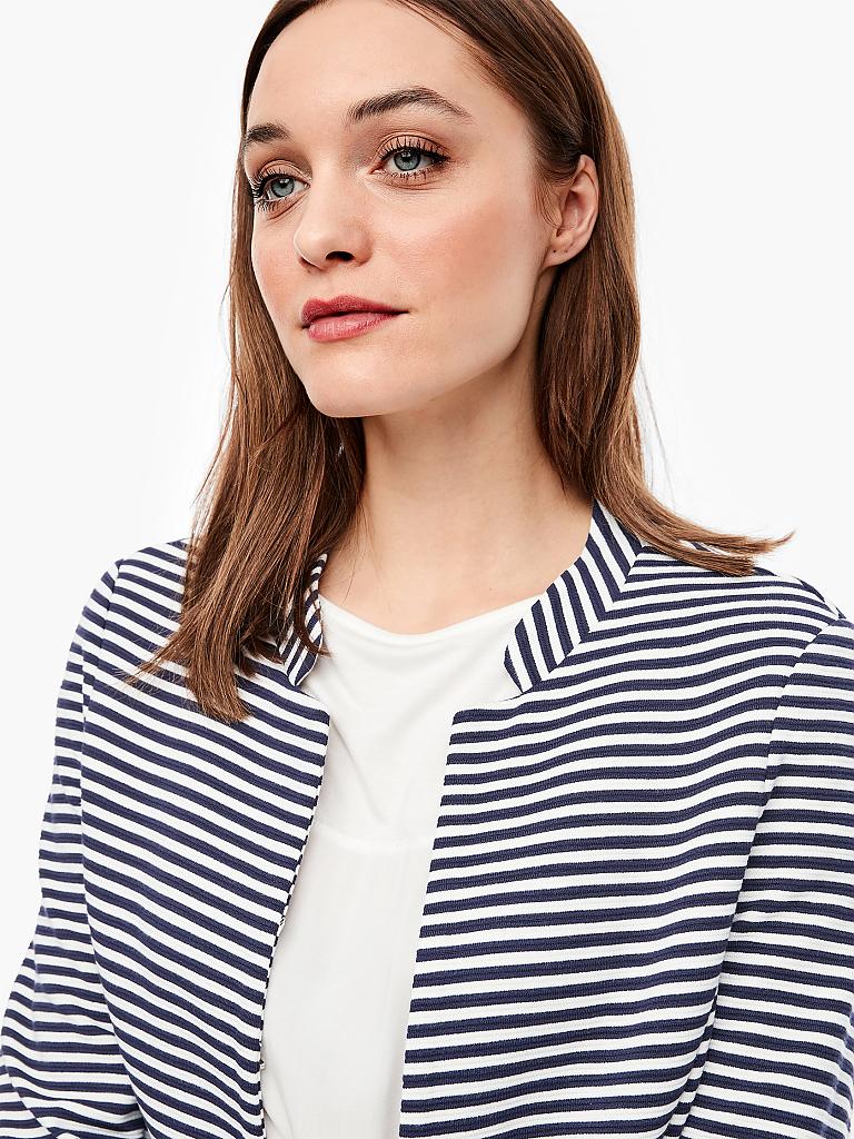 S.OLIVER | Jerseyblazer | blau