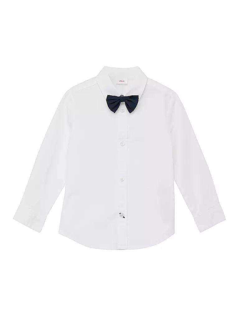 S.OLIVER | Jungen Hemd  | weiss