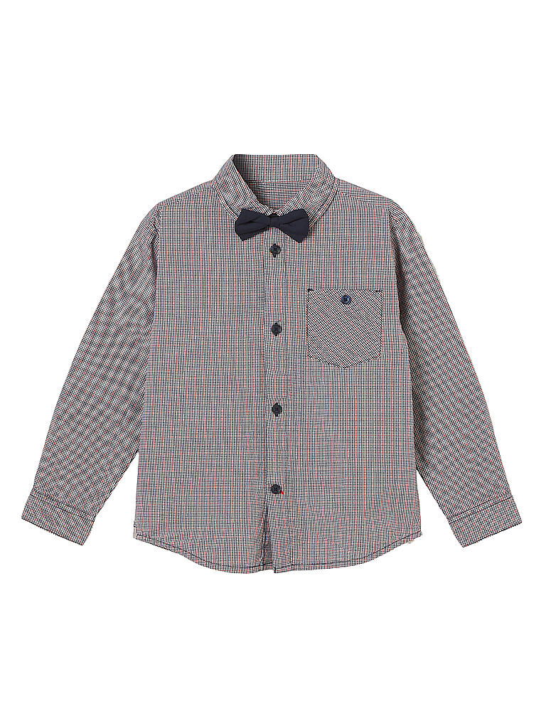 S.OLIVER | Jungen Hemd mit Fliege | blau