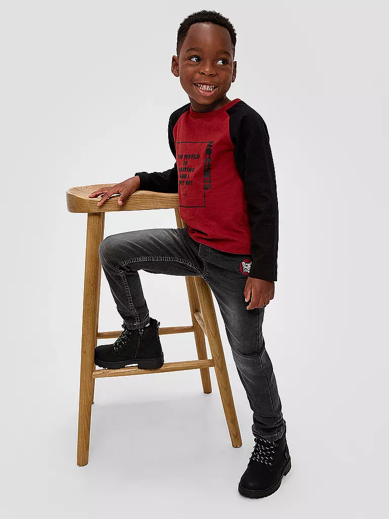 S.OLIVER | Jungen Jeans Slim Fit | grau