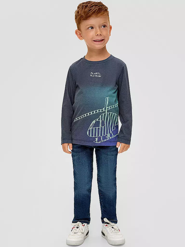 S.OLIVER | Jungen Langarmshirt | dunkelblau