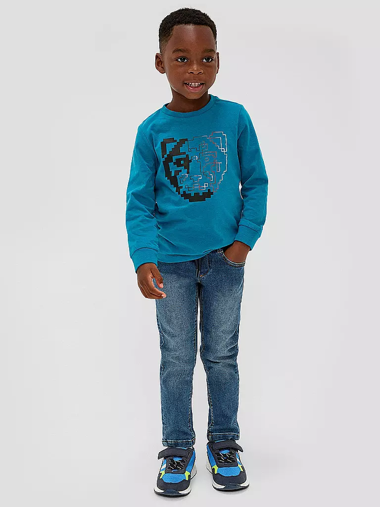 S.OLIVER | Jungen Langarmshirt | petrol
