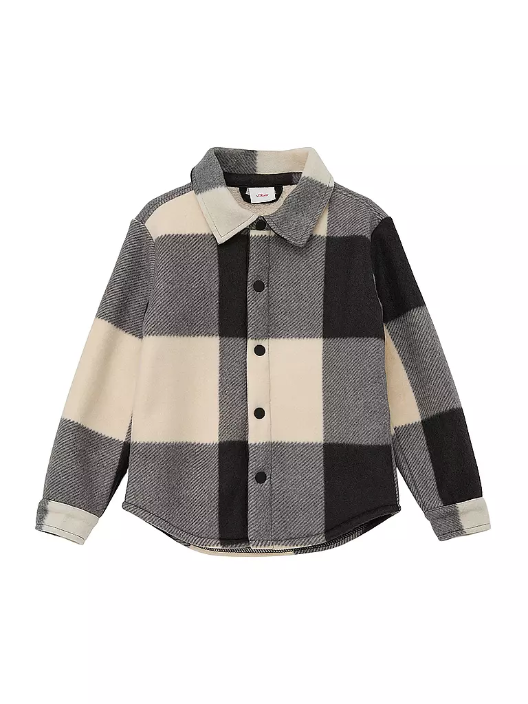 S.OLIVER | Jungen Overshirt | schwarz