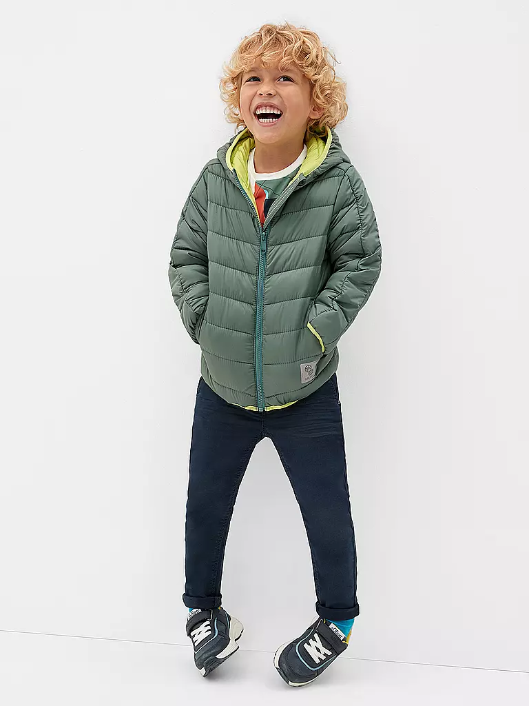 S.OLIVER | Jungen Steppjacke | petrol