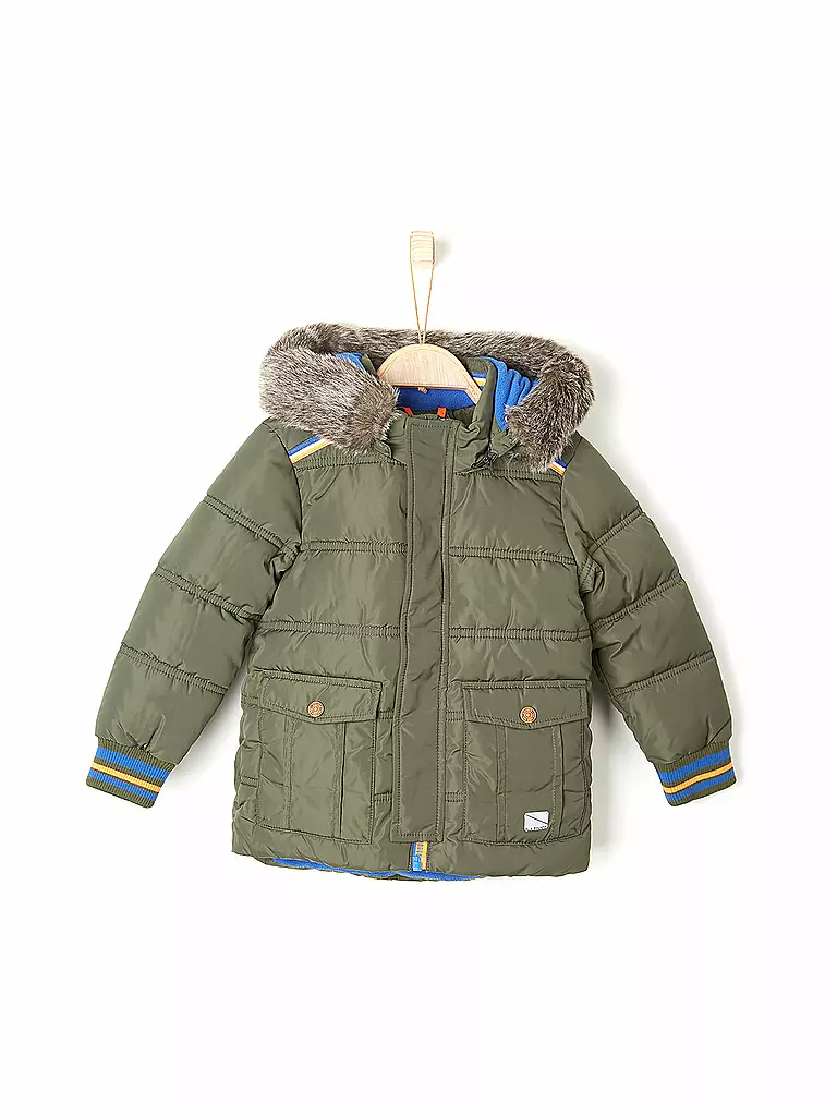 S.OLIVER | Jungen Steppmantel | olive