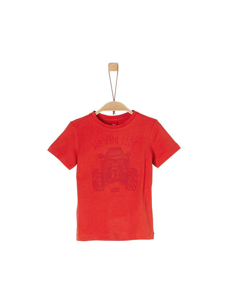 S.OLIVER | Jungen T-Shirt Regular-Fit | orange