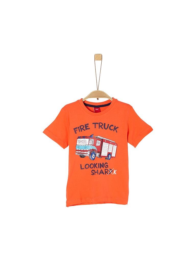 S.OLIVER | Jungen T-Shirt | orange