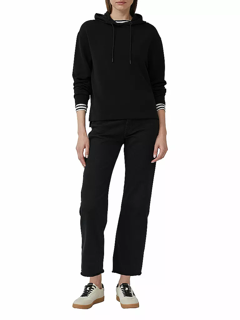 S.OLIVER | Kapuzensweater - Hoodie  | schwarz