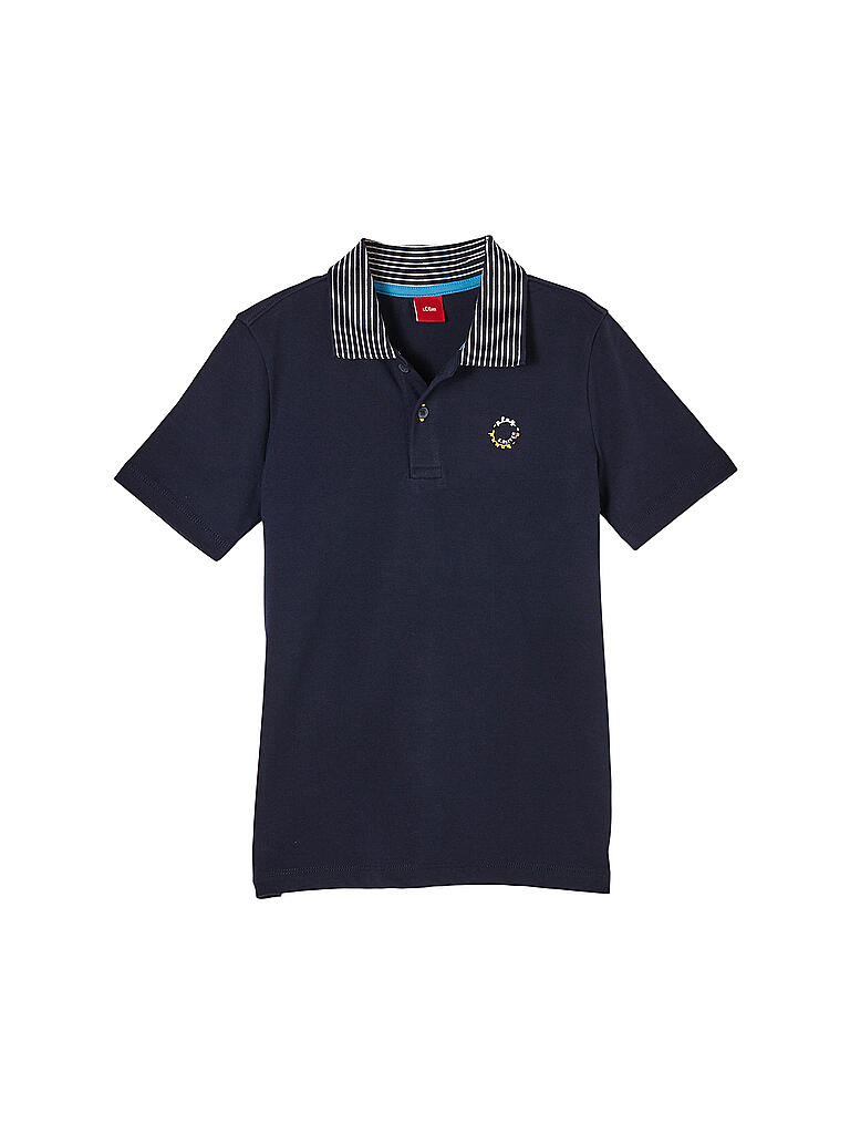 S.OLIVER | Kinder Poloshirt  | blau
