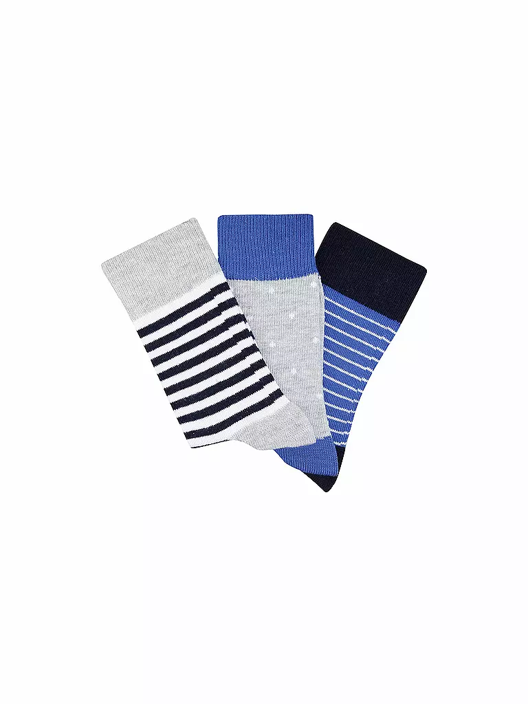 S.OLIVER | Kinder Socken 3er Pkg olympian blue | blau
