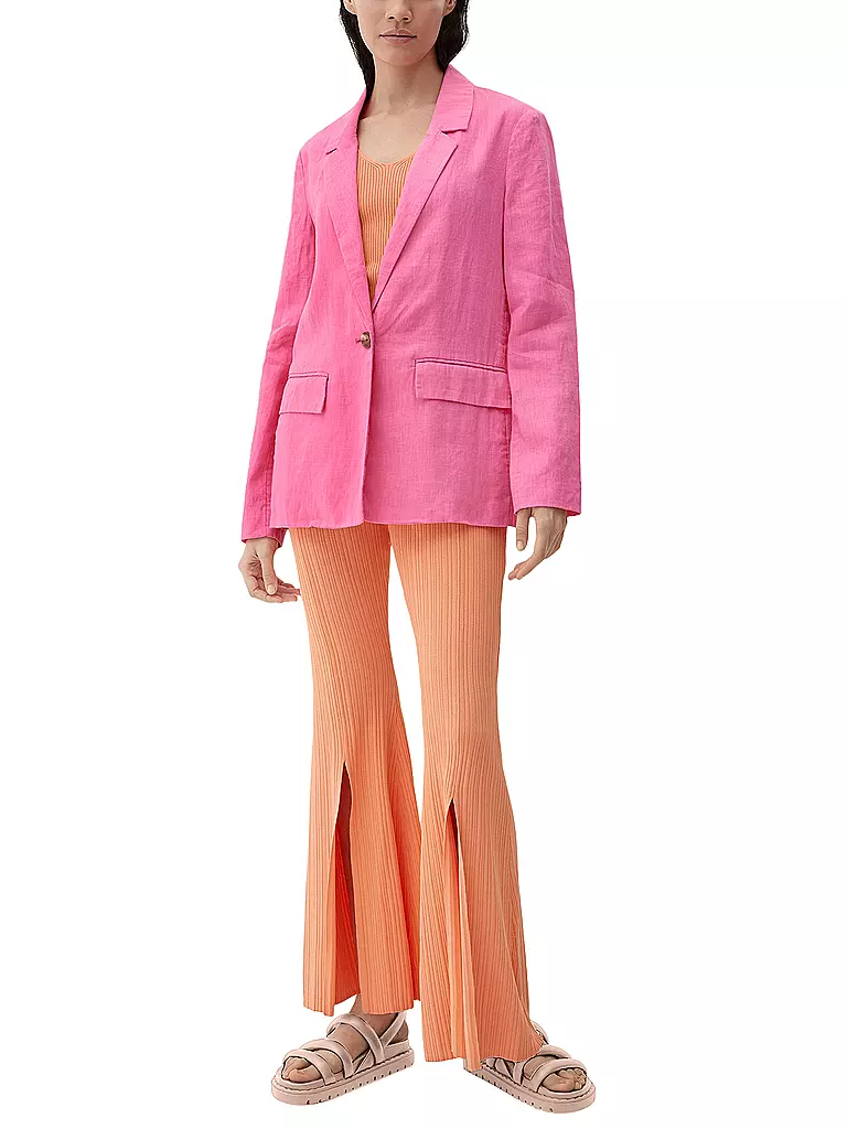 S.OLIVER | Leinenblazer | pink