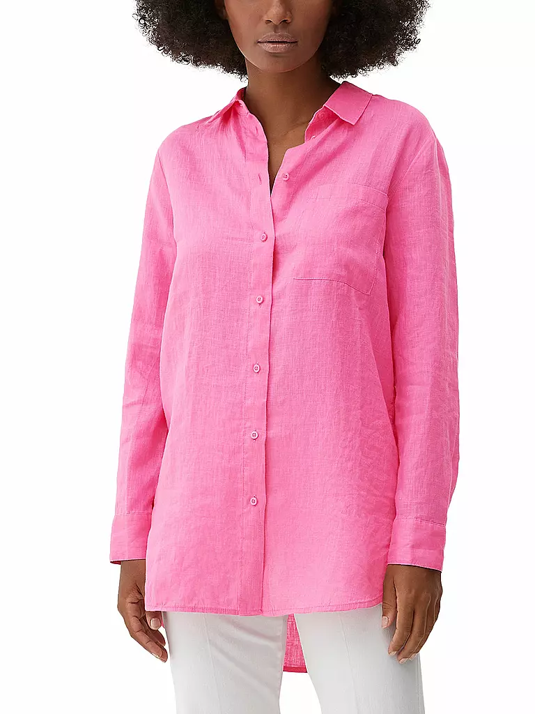 S.OLIVER | Leinenbluse | pink