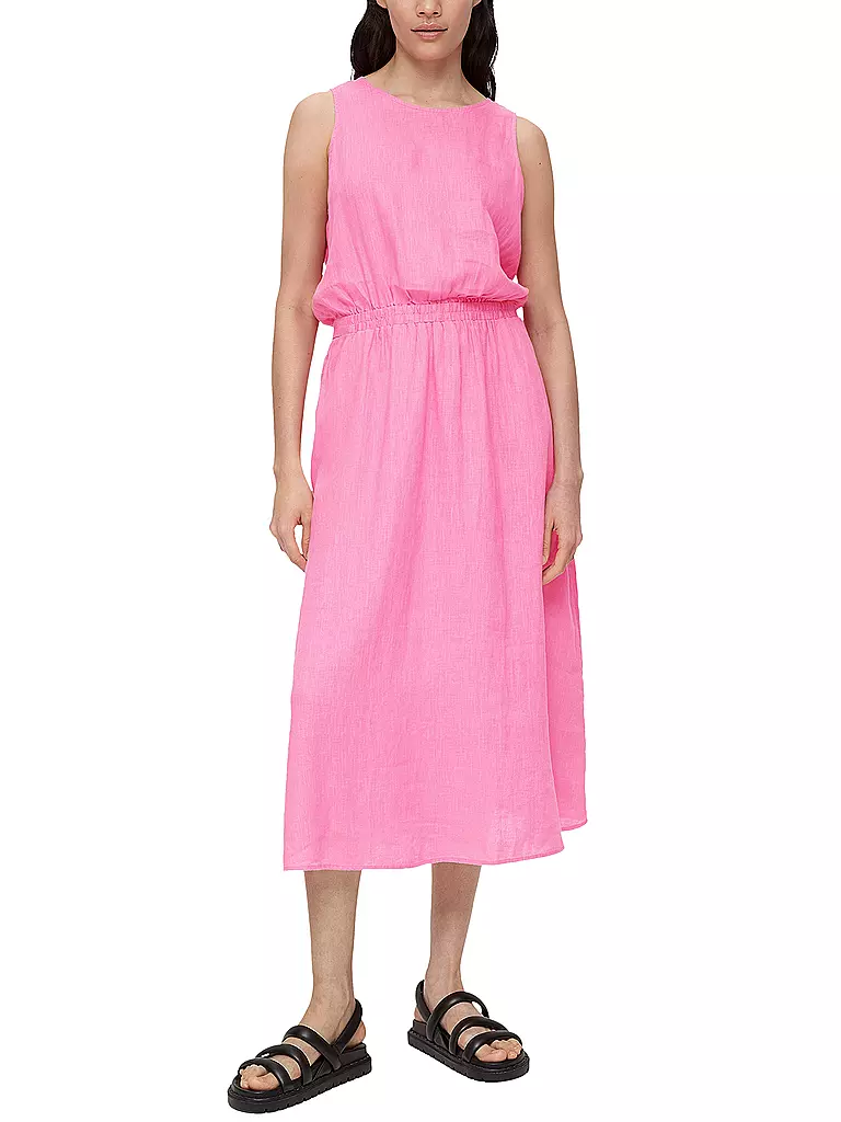 S.OLIVER | Leinenkleid | pink