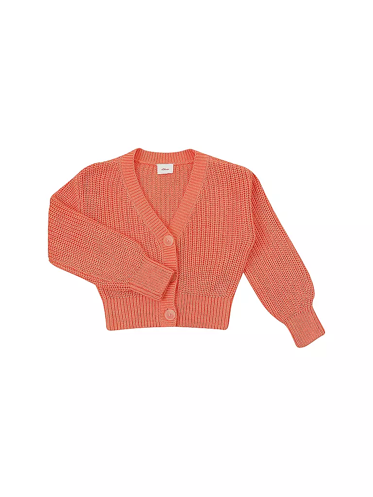 S.OLIVER | Mädchen Cardigan | orange