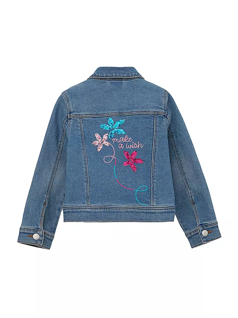 S.OLIVER | Mädchen Jeansjacke  | blau