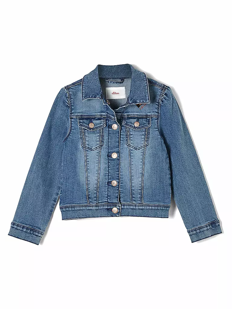 S.OLIVER | Mädchen Jeansjacke | blau