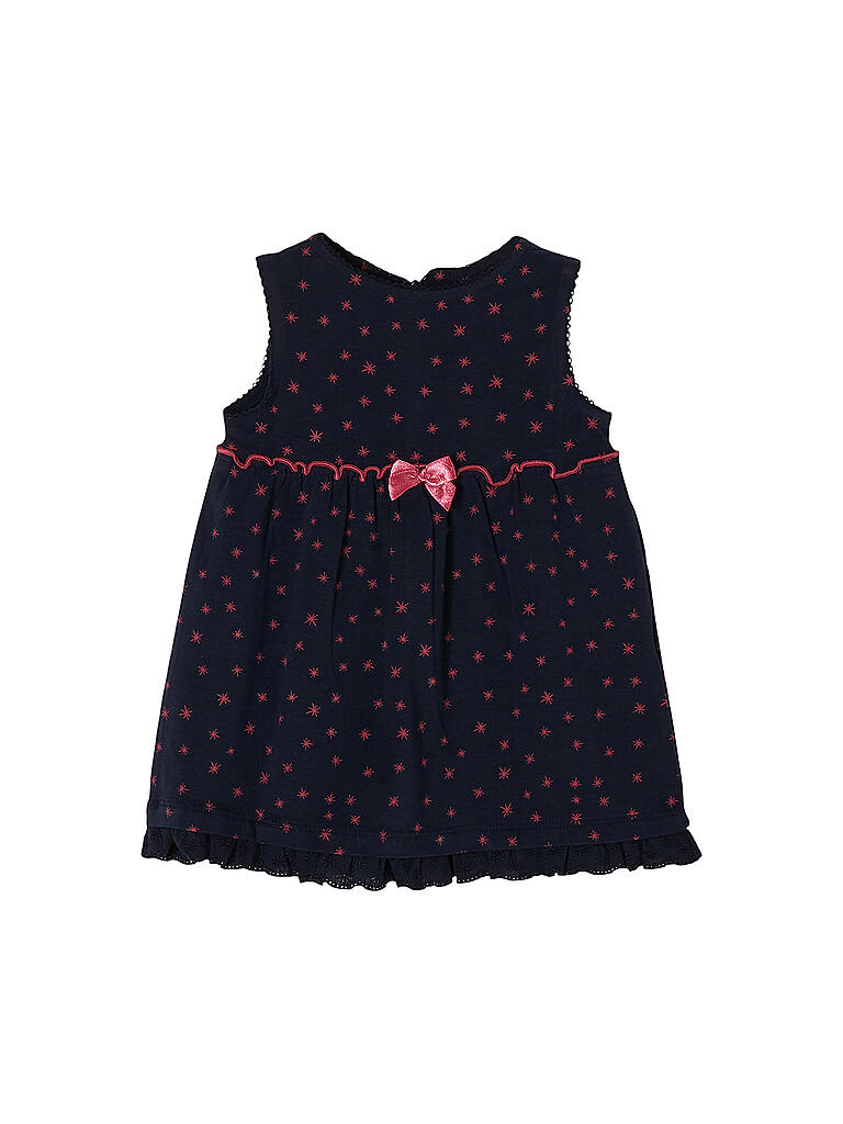 S.Oliver Mädchen Kleid – Mit Volants, Rundhalsausschnitt, ärmellos & Knopfverschluss