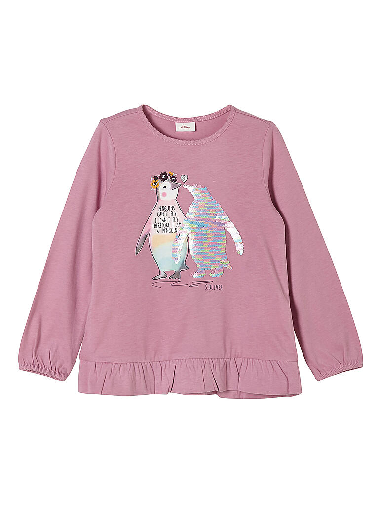 S.OLIVER | Mädchen Langarmshirt  | pink