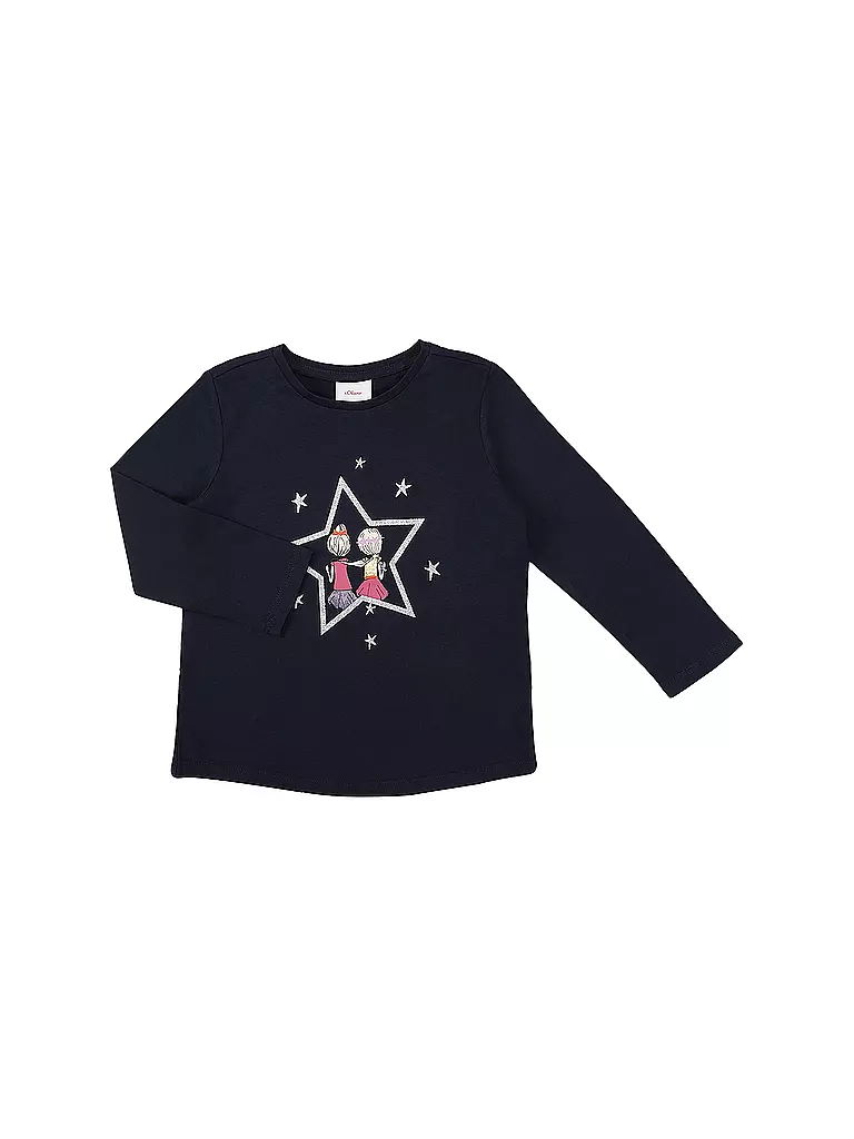 S.OLIVER | Mädchen Langarmshirt | dunkelblau