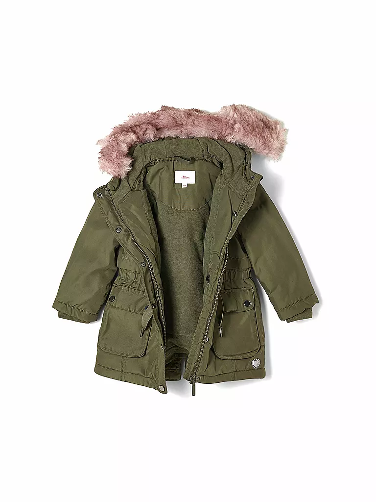 S.OLIVER | Mädchen Parka | olive