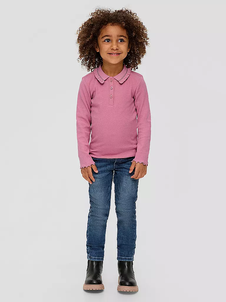 S.OLIVER | Mädchen Poloshirt | rosa