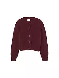 S.OLIVER | Mädchen Strickjacke | Dunkelrot