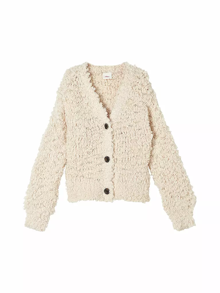 S.OLIVER | Mädchen Strickweste | creme