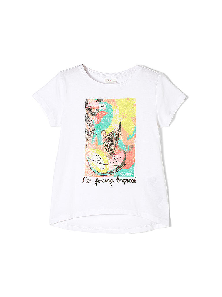 S.OLIVER | Mädchen T-Shirt | weiß