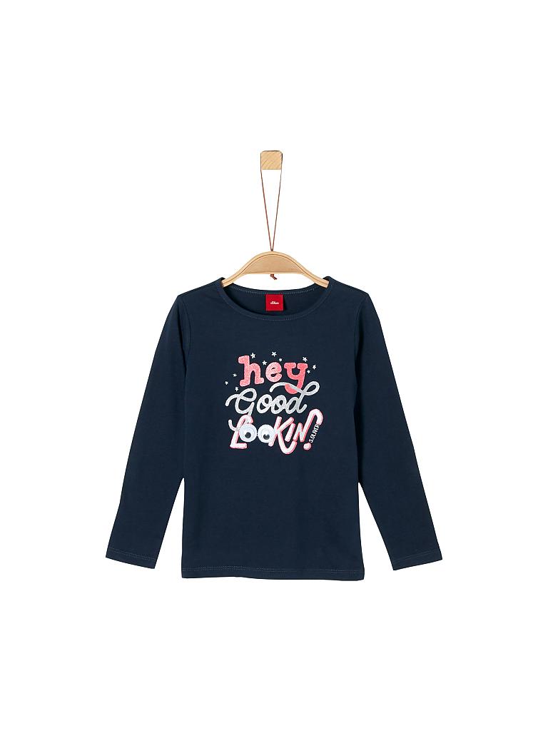 S.Oliver Mädchen Langarm T-Shirt - Bequemes Basic Für Den Alltag