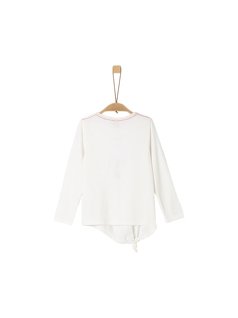 S.OLIVER | Mädchen-Langarmshirt | weiß