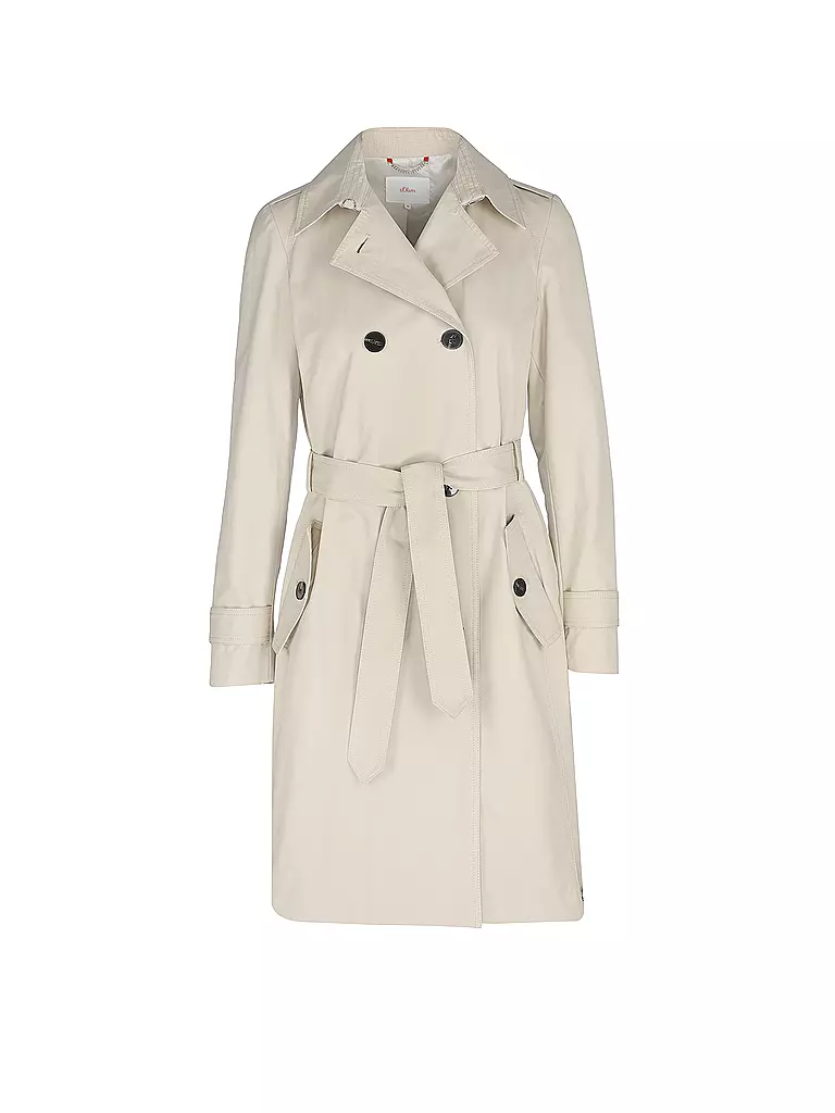 S.OLIVER | Mantel - Trenchcoat  | beige