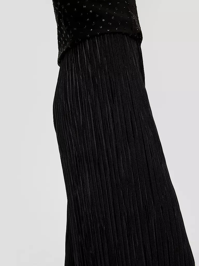 S.OLIVER | Marlenehose | schwarz