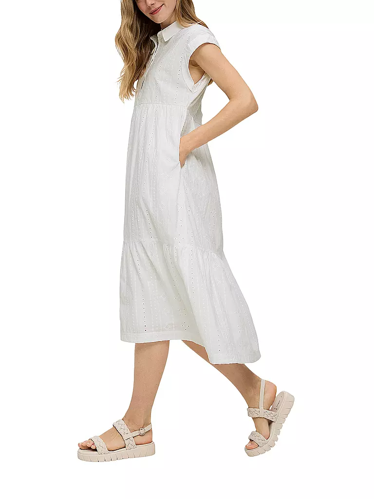 S.OLIVER | Maxikleid | weiss