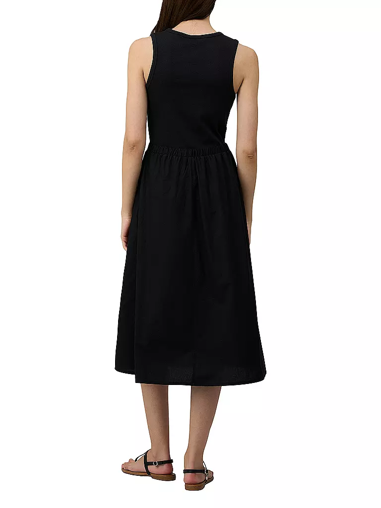 S.OLIVER | Midikleid  | schwarz