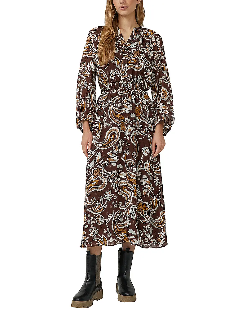 S.OLIVER | Midikleid  | Braun