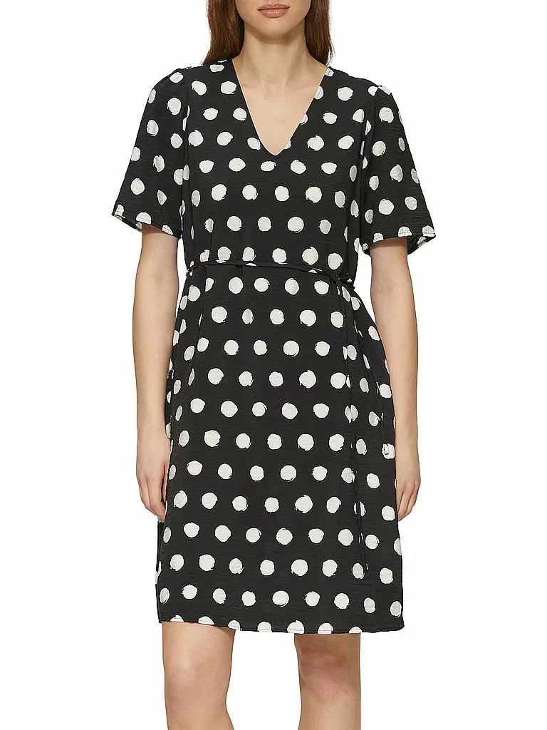 S.OLIVER | Minikleid  | schwarz