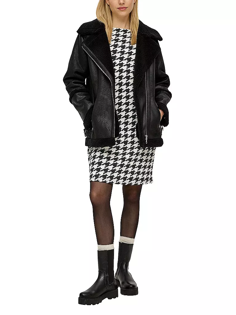 S.OLIVER | Minikleid | schwarz
