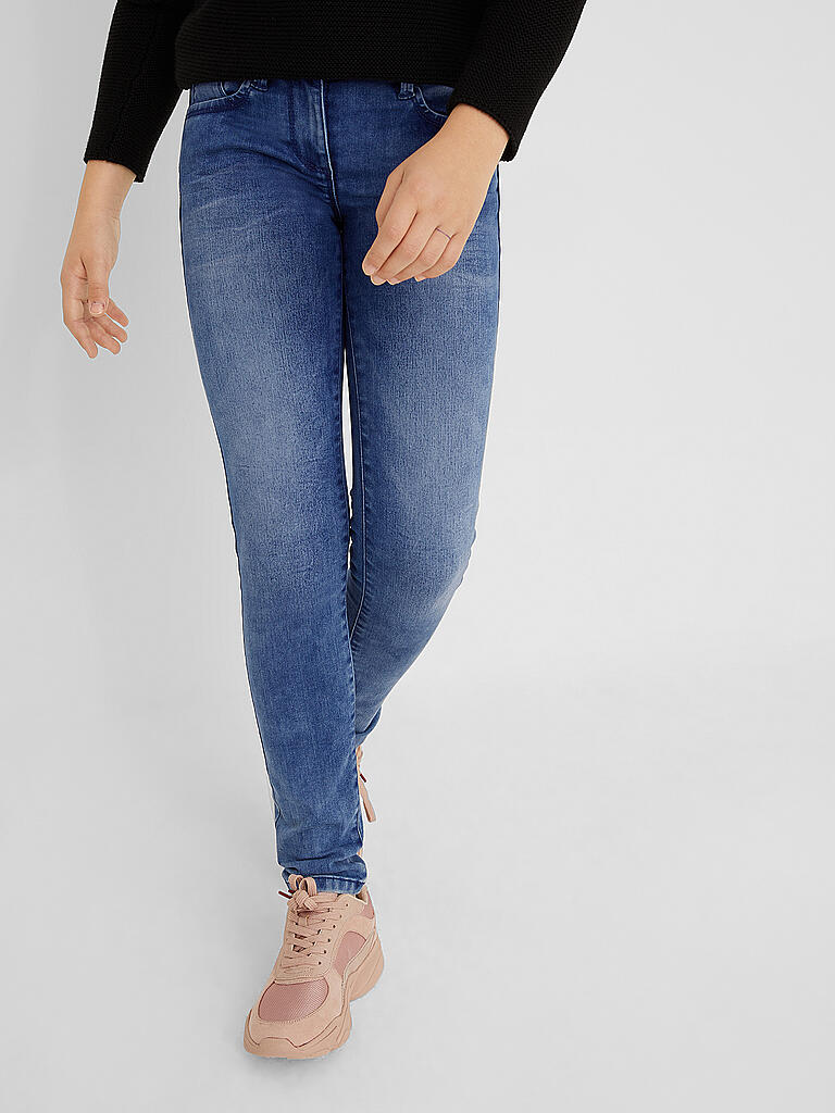 S.Oliver Mädchen Skinny Suri Jeans - Stone Washed 5-Pocket