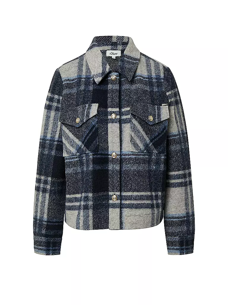 S.OLIVER | Overshirt  | dunkelblau