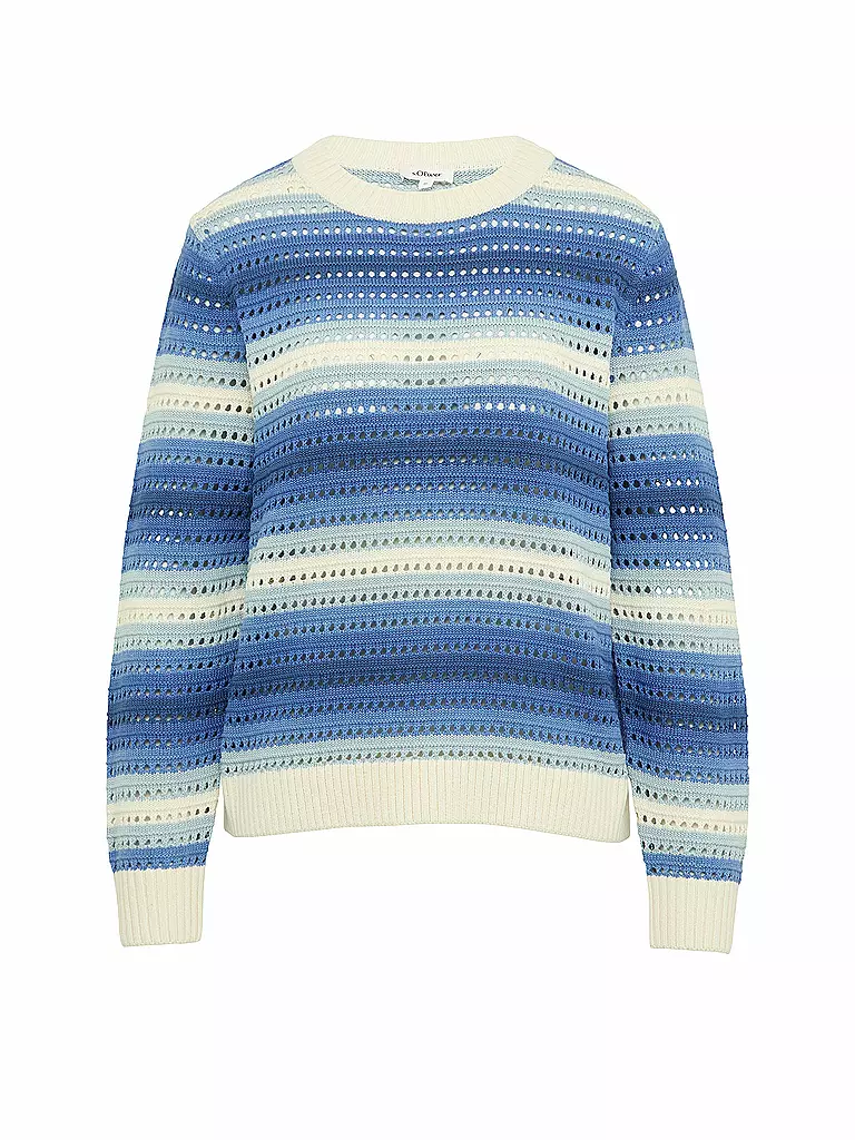 S.OLIVER | Pullover  | blau